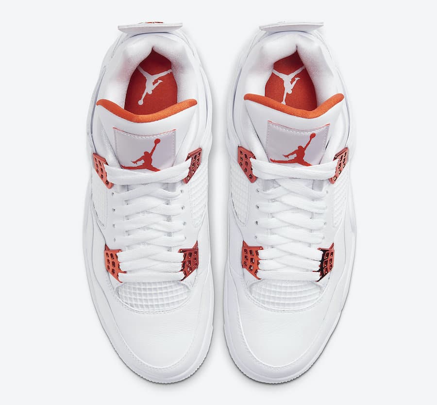 Tenisky Air Jordan 4 Orange Metallic CT8527-118