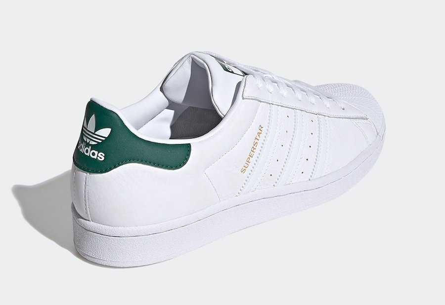 Tenisky adidas Superstar White Green FX4279