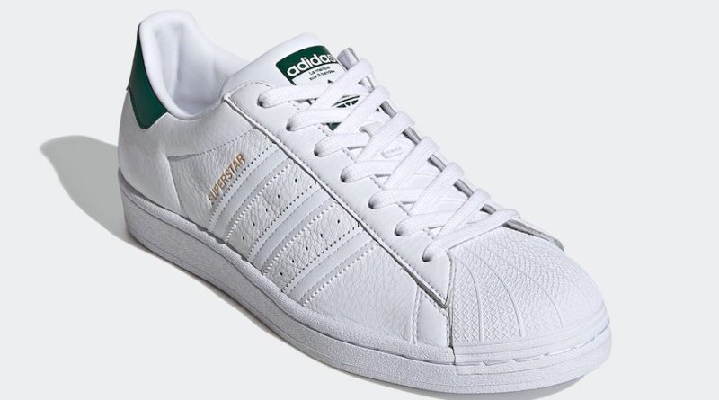 Tenisky adidas Superstar White Green FX4279