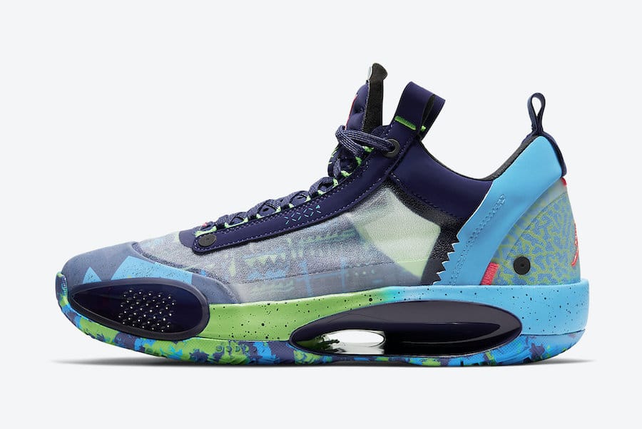 Tenisky Air Jordan 34 Low Regency Purple CZ7747-500