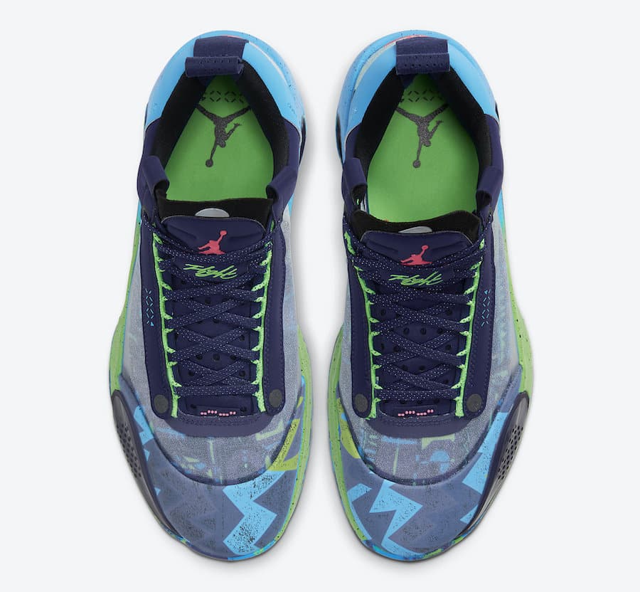 Tenisky Air Jordan 34 Low Regency Purple CZ7747-500