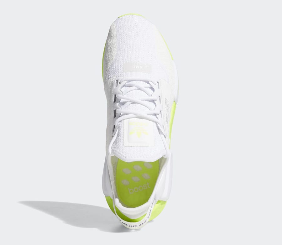 Tenisky adidas NMD R1 V2 White Volt Boost FX3903