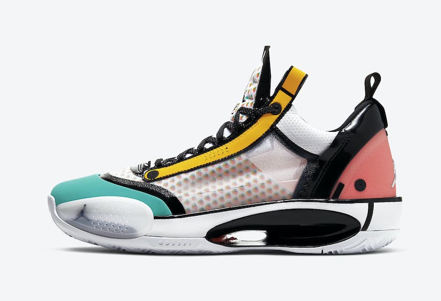 Tenisky Air Jordan 34 Low Guo Ailun CZ7748-100