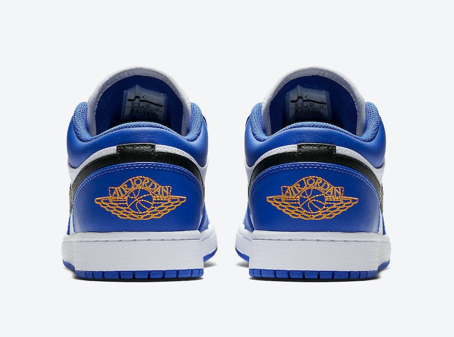 Tenisky Air Jordan 1 Low Blue Orange 553558-401