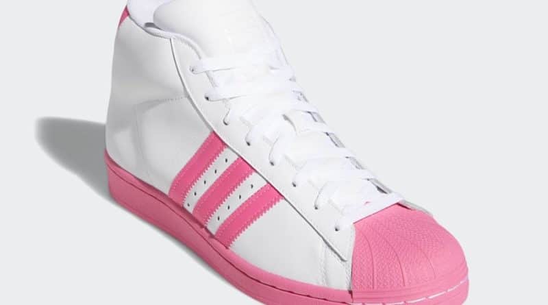 Tenisky adidas Pro Model White Pink FY2755