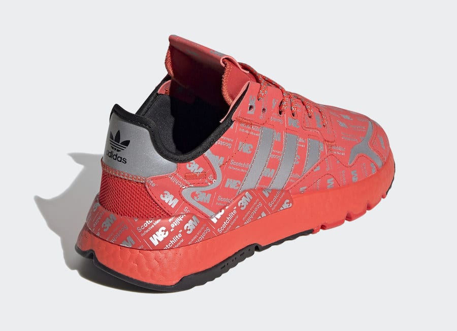 Tenisky adidas Nite Jogger Reflective Red FV3621