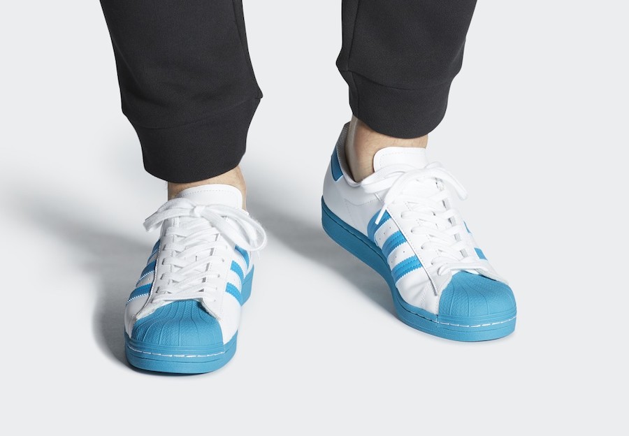 Tenisky adidas Superstar Bold Aqua FY2756