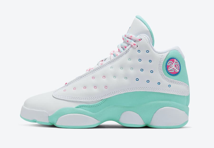 Air Jordan 13 GS Aurora Green 439358-100
