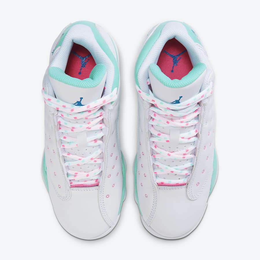 Air Jordan 13 GS Aurora Green 439358-100