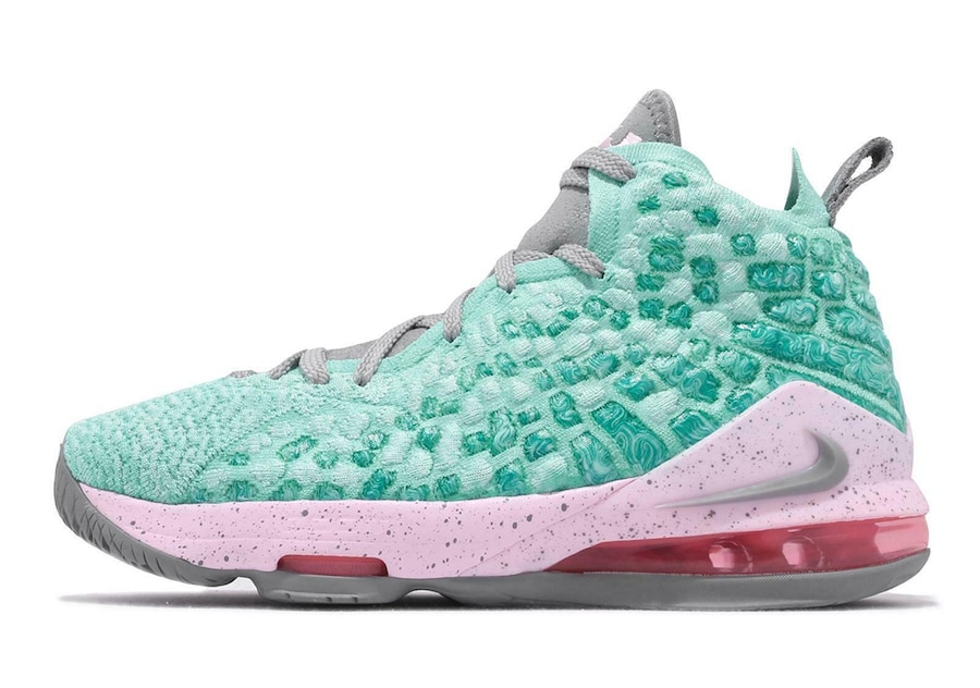 Tenisky Nike LeBron 17 GS South Beach BQ5594-444