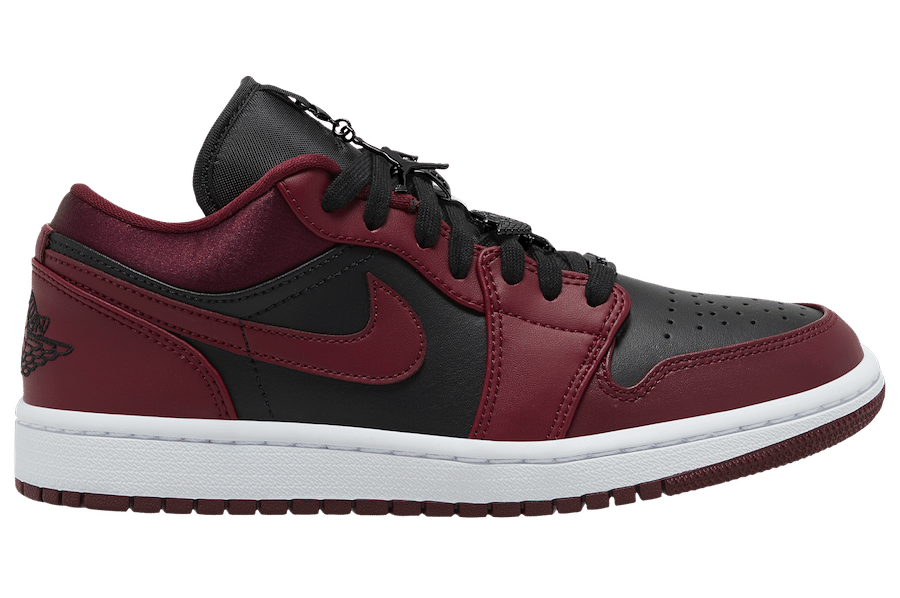 Tenisky Air Jordan 1 Low Black Red DB6491-600