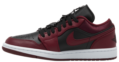 Tenisky Air Jordan 1 Low Black Red DB6491-600