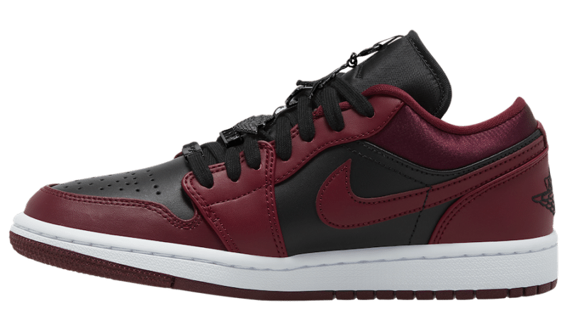 Tenisky Air Jordan 1 Low Black Red DB6491-600