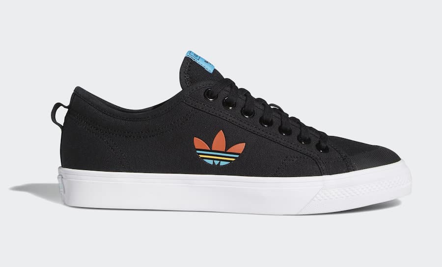 Tenisky adidas Nizza Black Signal Cyan FW4540