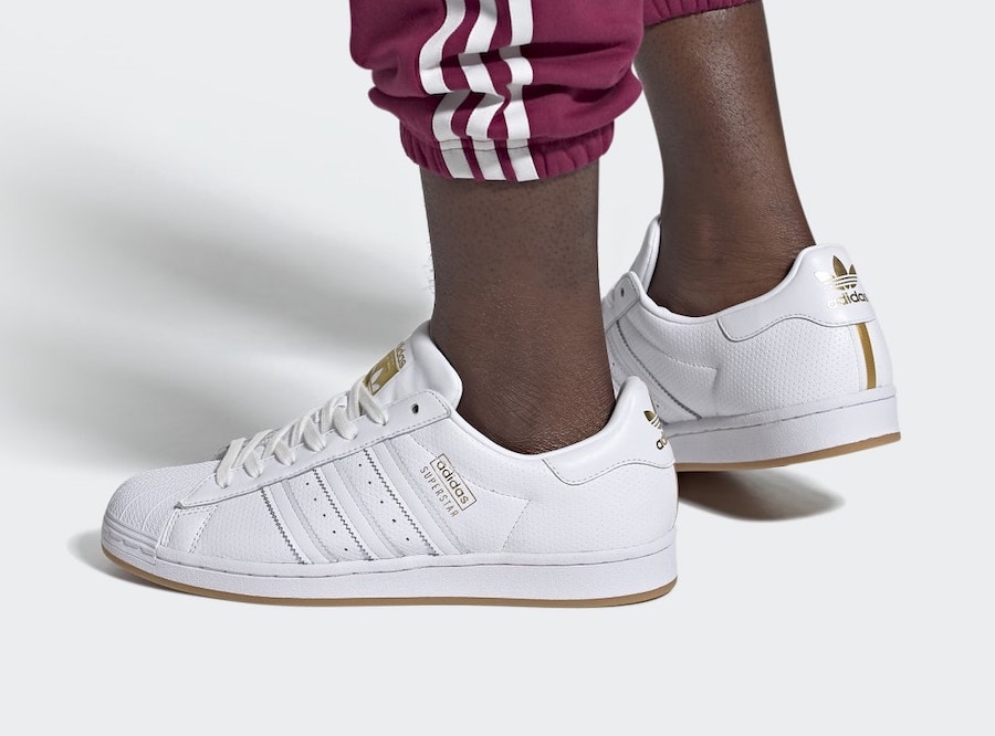 Tenisky adidas Superstar White Gold FW9905