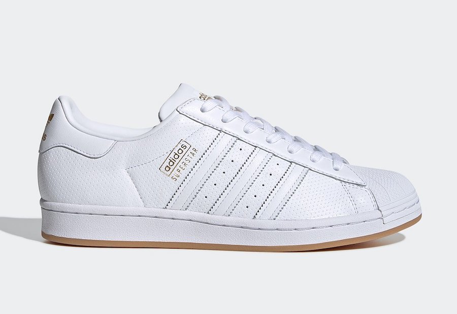 Tenisky adidas Superstar White Gold FW9905