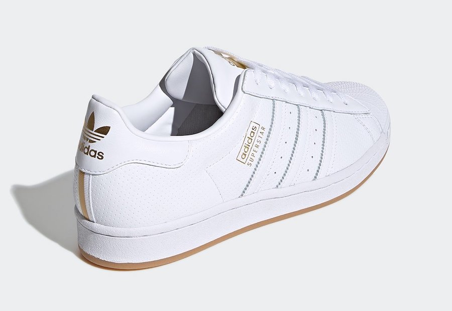 Tenisky adidas Superstar White Gold FW9905