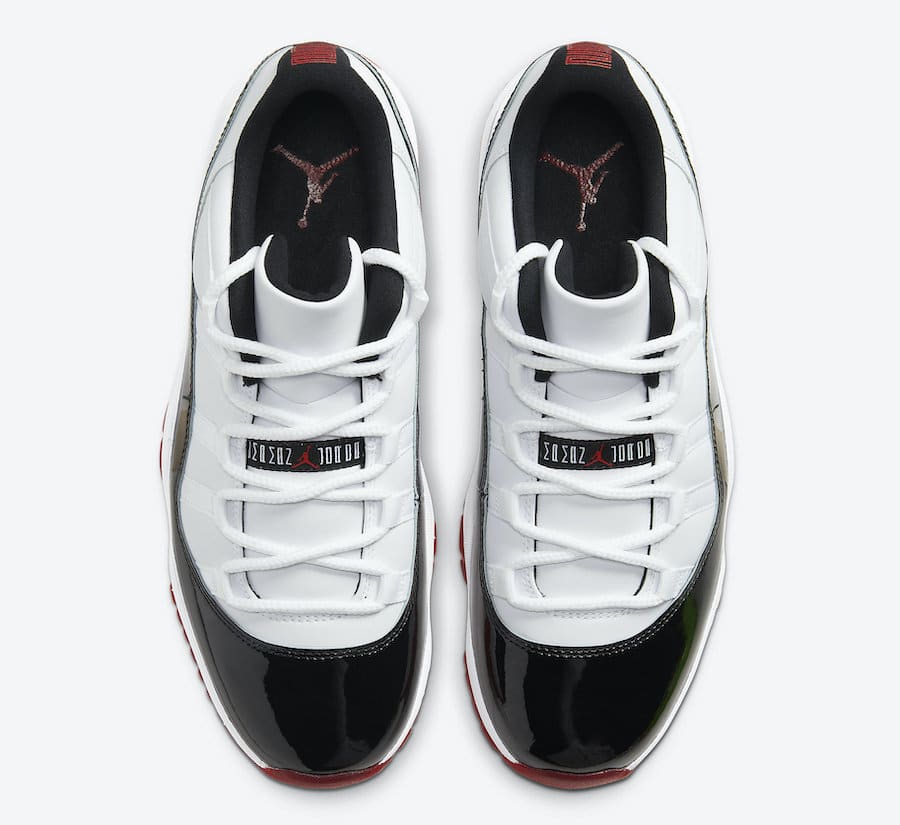 Tenisky Air Jordan 11 Low White Black AV2187-160