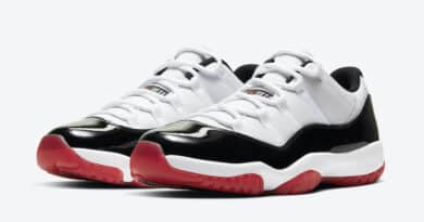 Tenisky Air Jordan 11 Low White Black AV2187-160