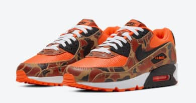 Tenisky Nike Air Max 90 Orange Camo CW4039-800