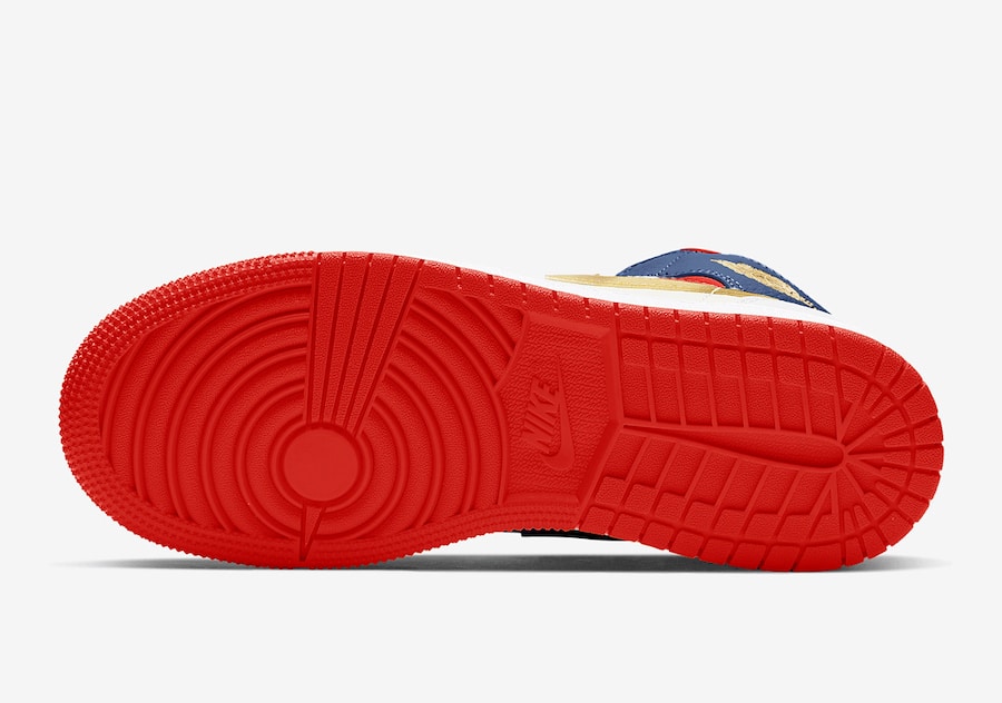 Tenisky Air Jordan 1 Mid GS Olympic BQ6931-104