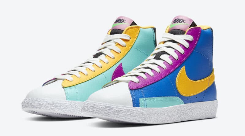 Tenisky Nike Blazer Mid Aurora Vivid CZ9441-400