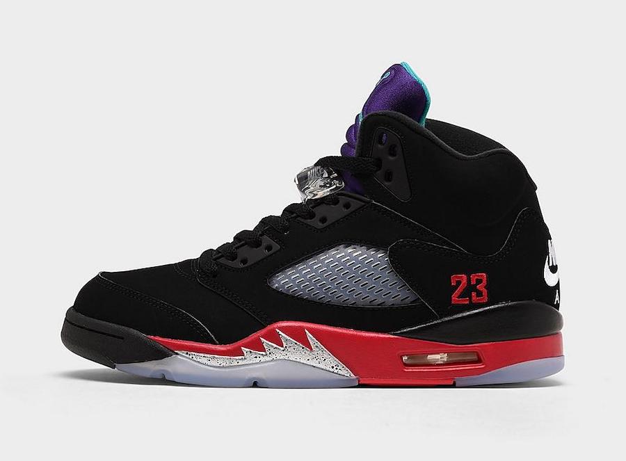Tenisky Air Jordan 5 Top 3 Black CZ1786-001