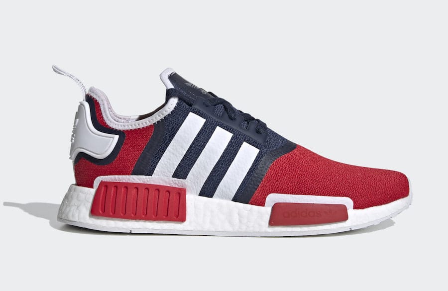 Tenisky adidas NMD R1 Navy Scarlet FV1734