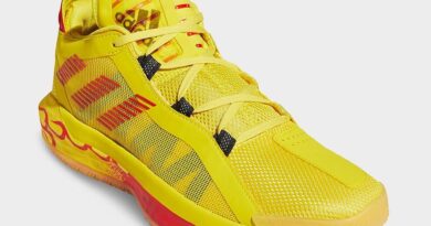 Tenisky adidas Dame 6 Yellow Hot Rod FW8498