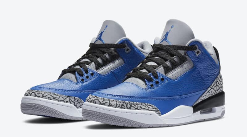 Tenisky Air Jordan 3 Varsity Royal CT8532-400