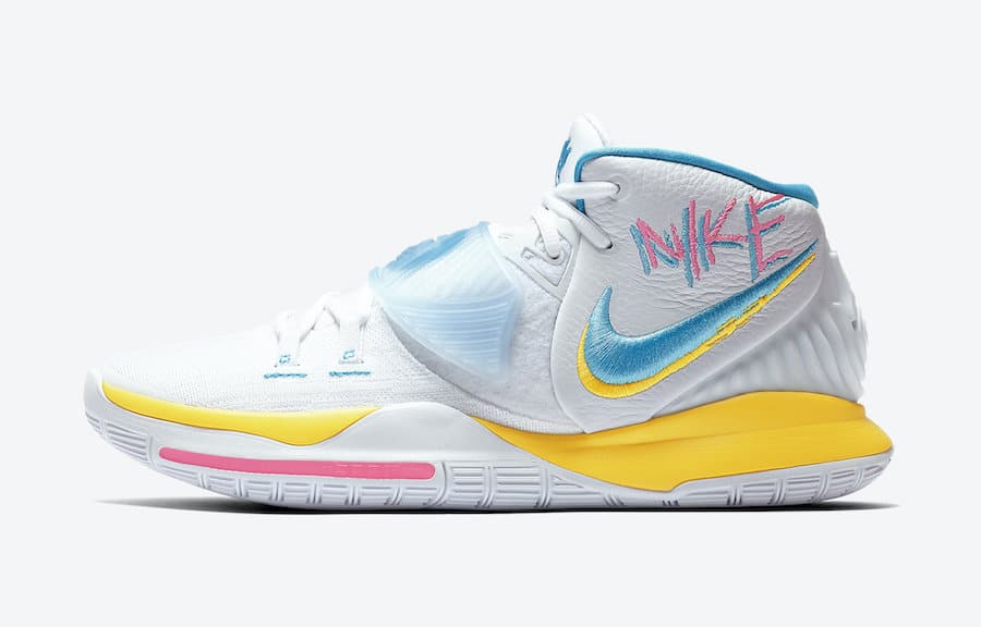 Tenisky Nike Kyrie 6 Neon Graffiti BQ4630-101