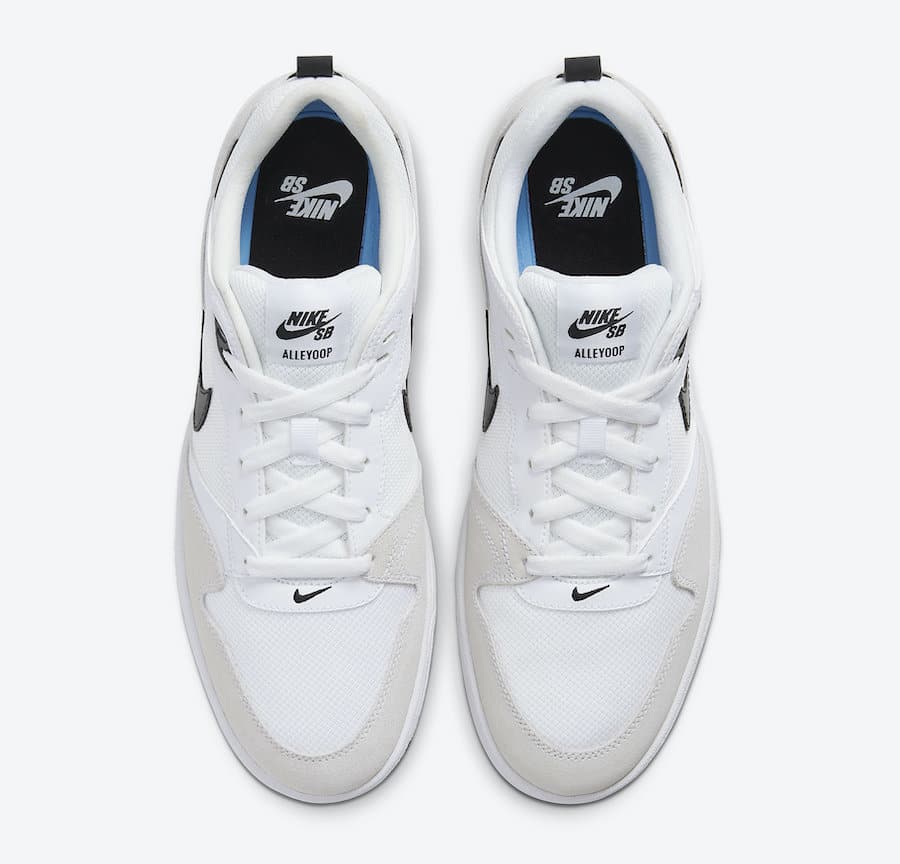 Tenisky Nike SB Alleyoop White Black CJ0882-100