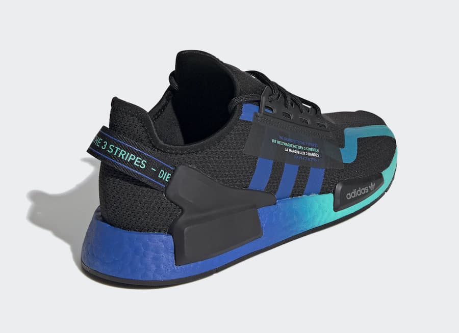 Tenisky adidas NMD R1 V2 Blue Aqua FY5913