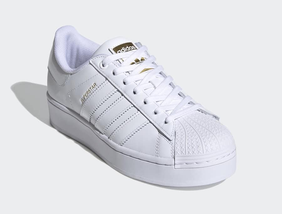 Tenisky adidas Superstar Bold White Gold FV3334