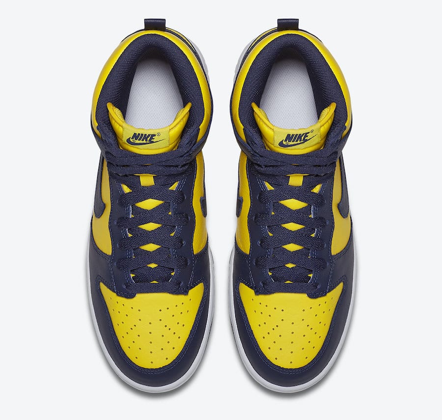Tenisky Nike Dunk High Michigan CZ8149-700
