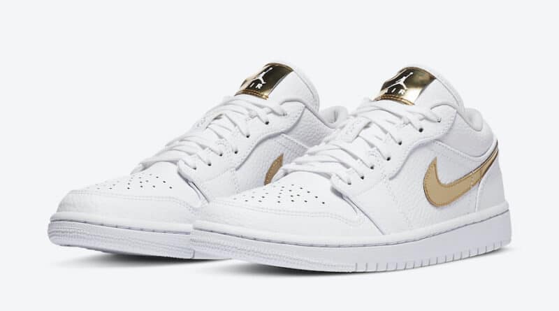 Tenisky Air Jordan 1 Low Metallic Gold CZ4776-100