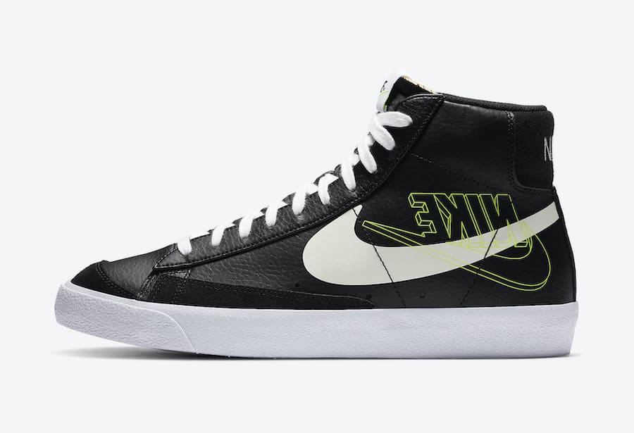 Tenisky Nike Blazer Mid Black Volt DA4651-001