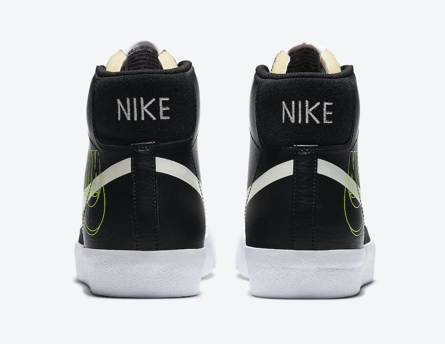 Tenisky Nike Blazer Mid Black Volt DA4651-001