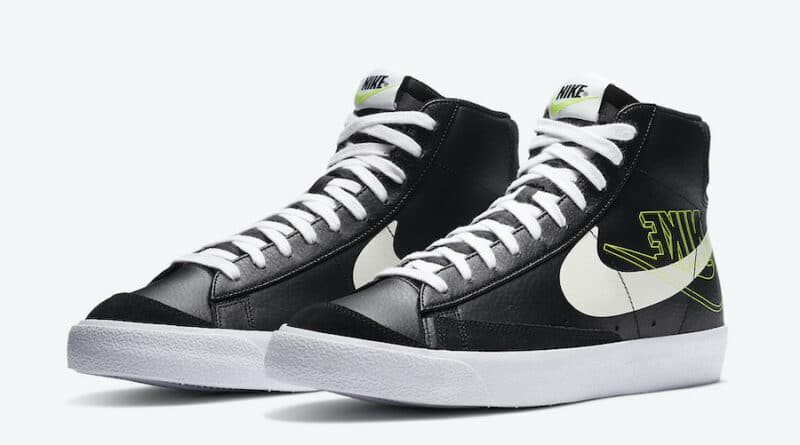 Tenisky Nike Blazer Mid Black Volt DA4651-001