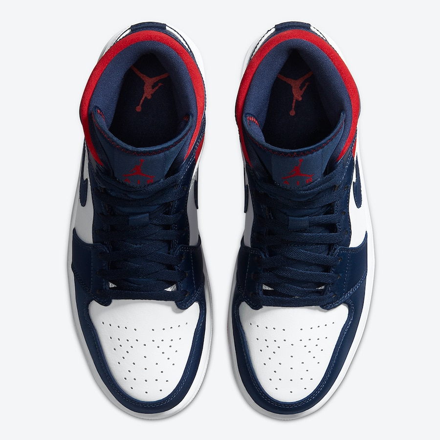 Tenisky Air Jordan 1 Mid SE University Red 852542-104