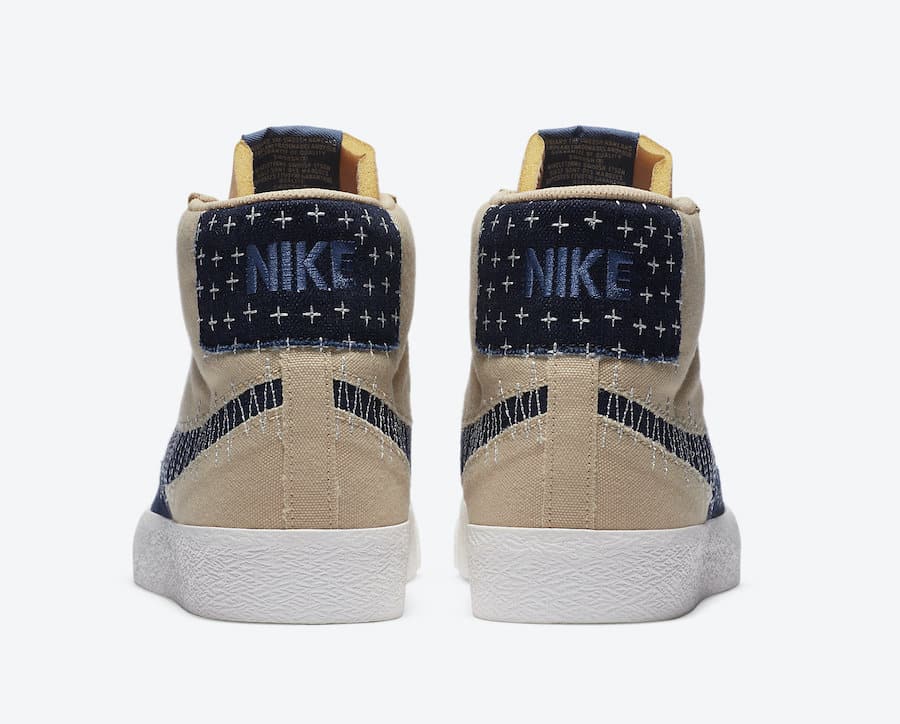Tenisky Nike SB Blazer Mid Sesame Denim CT0715-200