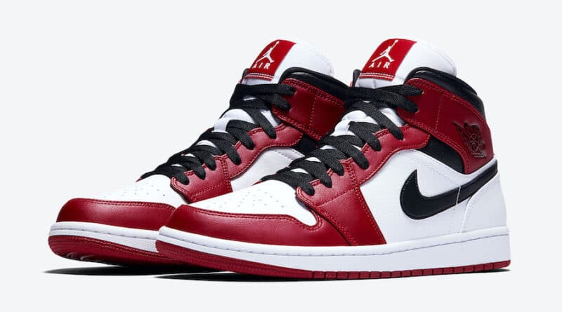 Tenisky Air Jordan 1 Mid Chicago 554724-173