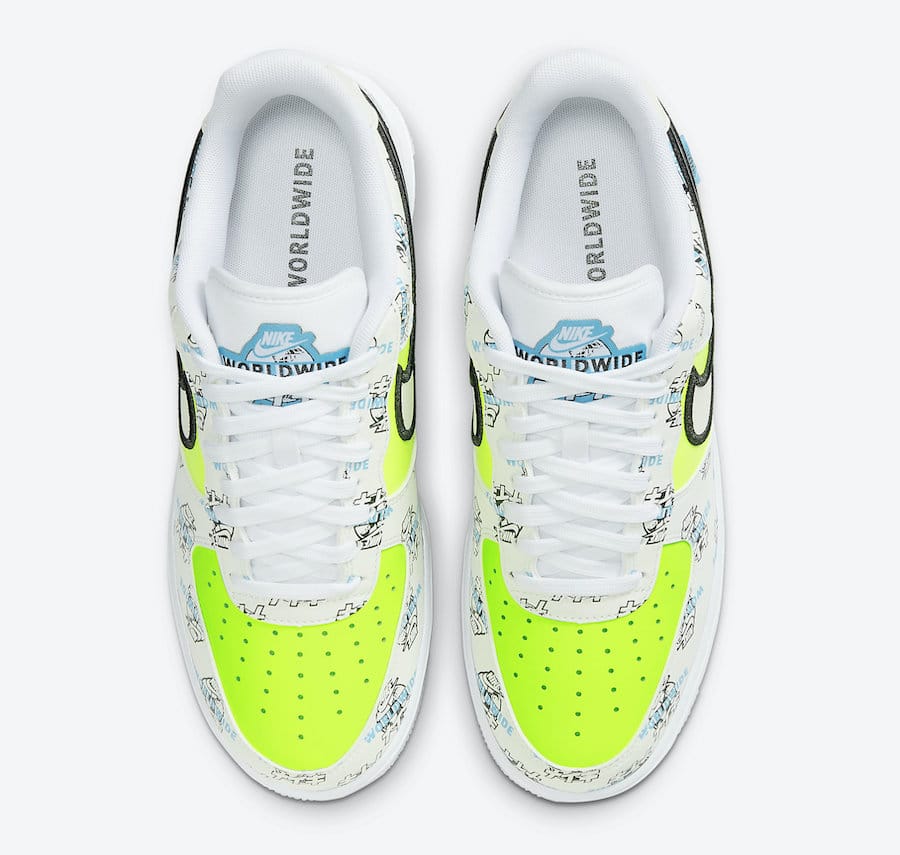 Tenisky Nike Air Force 1 Worldwide Pack DA1343-117
