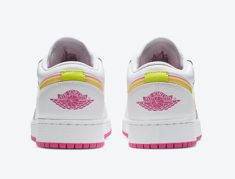 Tenisky Air Jordan 1 Low GS Yellow Volt CV4610-100