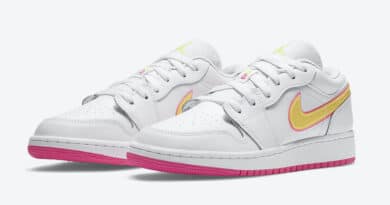 Tenisky Air Jordan 1 Low GS Yellow Volt CV4610-100