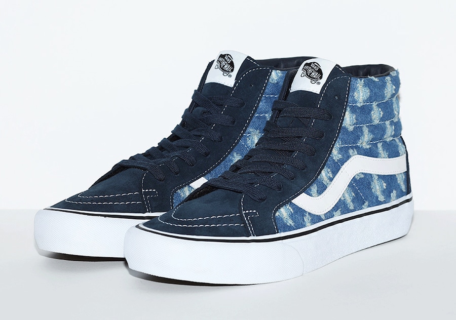 Supreme x Vans Sk8-Hi Pro and Vans Slip-On Pro