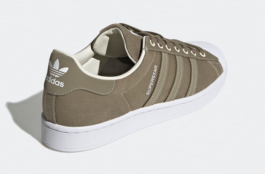 Tenisky adidas Superstar Canvas Green FW2653