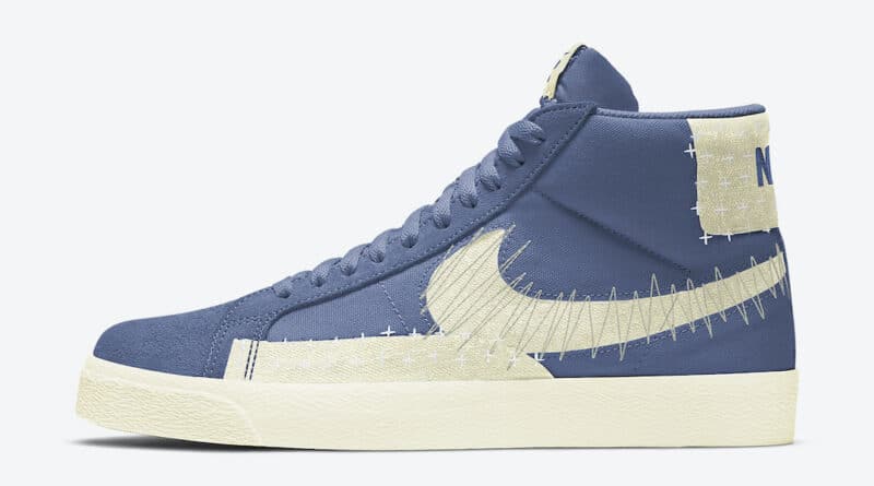 Tenisky Nike SB Blazer Mid Premium Sashiko CT0715-400