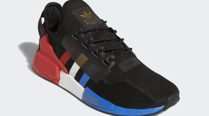 Tenisky adidas NMD R1 V2 Black Blue Red FY2070