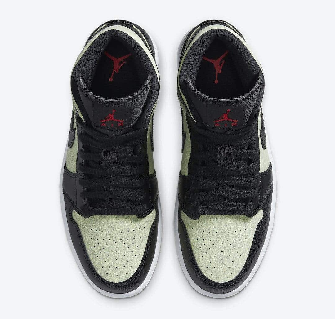 Tenisky Air Jordan 1 Mid SE Black Volt CV5276-003